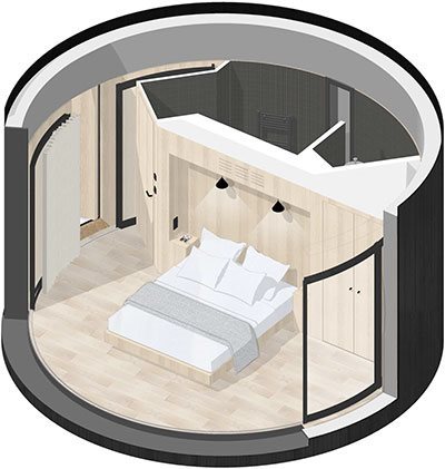 Ecolodge Lumipod : un hébergement insolite nature en Aveyron prés de Millau